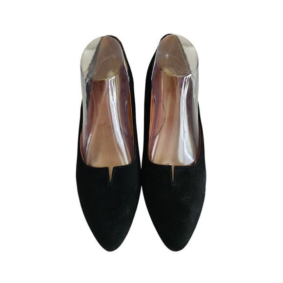 L'Amour Des Pieds Shoes - L'Amour des Pieds Women's Kavan Pump Black Kid Suede Sz 10 Careerwear luxury
